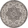 Livabliss Eagean EAG2379 Black Charcoal Area Rug 7 ft. 10 in. Round