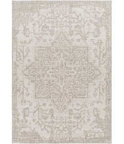 Livabliss Eagean EAG2380 Gray Oatmeal Area Rug 5 ft. 3 in. X 7 ft. 3 in. Oval