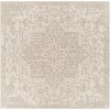 Livabliss Eagean EAG2380 Gray Oatmeal Area Rug 6 ft. 7 in. Square