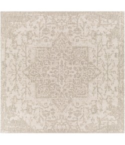 Livabliss Eagean EAG2380 Gray Oatmeal Area Rug 6 ft. 7 in. Square
