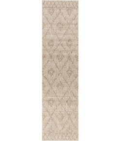 Surya Eagean EAG2402 Taupe Light Grey Area Rug 2 ft. 7 in. X 10 ft. Runner