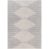Livabliss Eagean EAG2418 Oatmeal Gray Area Rug 2 ft. 7 in. X 10 ft. Runner
