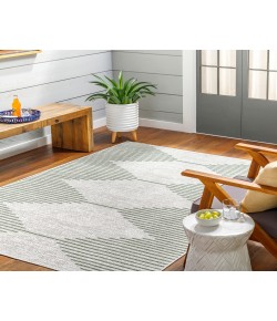 Livabliss Eagean EAG2432 Taupe Light Grey Area Rug 2 ft. 7 in. X 10 ft. Runner
