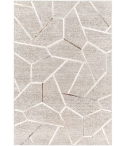 Surya Eloquent ELQ2306 Medium Gray Light Gray Area Rug 8 ft. X 10 ft. Rectangle
