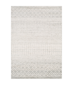 Livabliss Elaziz ELZ2308 Light Gray Medium Gray Area Rug 2 ft. X 3 ft. Rectangle