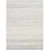 Livabliss Elaziz ELZ2308 Light Gray Medium Gray Area Rug 7 ft. 10 in. X 11 ft. Rectangle
