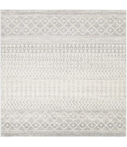 Livabliss Elaziz ELZ2308 Light Gray Medium Gray Area Rug 4 ft. Square