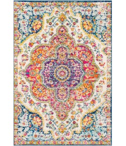 Livabliss Elaziz ELZ2335 Bright Pink Saffron Area Rug 3 ft. 11 in. X 5 ft. 7 in. Rectangle