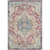 Livabliss Elaziz ELZ2359 Rose Navy Area Rug 2 ft. X 3 ft. Rectangle