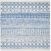 Livabliss Elaziz ELZ2368 Light Grey Pewter Area Rug 6 ft. Square Square