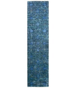 Surya Empress EMS7008 Denim Charcoal Area Rug 2 ft. 6 in. X 10 ft. Runner