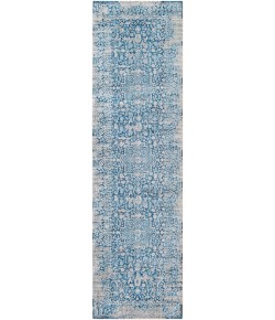 Surya Ephesians EPC2300 Sky Blue Saffron Area Rug 2 ft. 7 in. X 9 ft. Runner