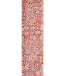 Livabliss Ephesians EPC2301 Pale Pink Rose Area Rug 2 ft. 7 in. X 9 ft. Runner