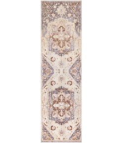 Livabliss Ephesians EPC2316 Silver Gray Medium Gray Area Rug 2 ft. 7 in. X 9 ft. Runner