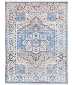 Livabliss Ephesians EPC2317 Sky Blue Beige Area Rug 7 ft. 10 in. X 10 ft. 2 in. Rectangle