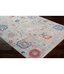 Livabliss Ephesians EPC2318 Aqua Cream Area Rug 2 ft. X 2 ft. 11 in. Rectangle