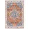 Livabliss Ephesians EPC2351 Dark Blue Burnt Orange Area Rug 7 ft. 10 in. X 9 ft. 8 in. Rectangle