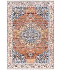 Livabliss Ephesians EPC2351 Dark Blue Burnt Orange Area Rug 7 ft. 10 in. X 9 ft. 8 in. Rectangle