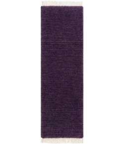 Surya Evergreen EVG2300 Dark Purple Eggplant Area Rug 10 ft. X 10 ft. Round