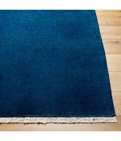 Surya Evergreen Blue EVG-2304 8 ft. X 8 ft. Round Rug