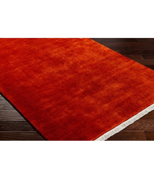 Surya Evergreen Red EVG-2306 8 ft. X 8 ft. Square Rug