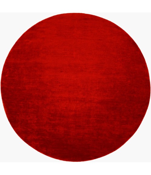 Surya Evergreen Red EVG-2306 6 ft. X 6 ft. Round Rug