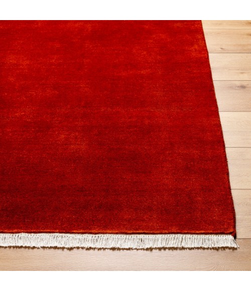 Surya Evergreen Red EVG-2306 8 ft. X 8 ft. Square Rug