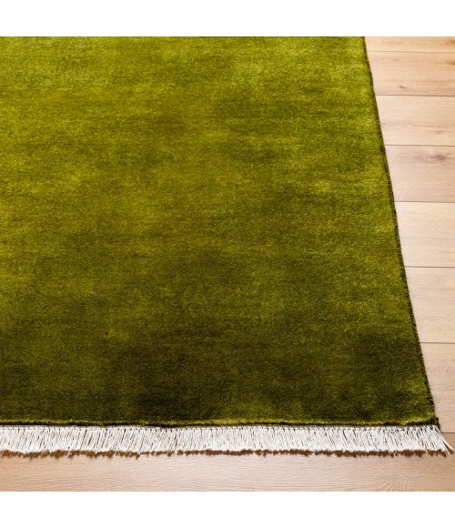 Surya Evergreen Green EVG-2312 10 ft. X 10 ft. Round Rug