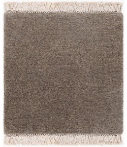Surya Evergreen Charcoal EVG-2317 6 ft. X 6 ft. Square Rug