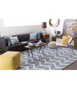 Surya Fallon FAL1070 Pale Blue Beige Area Rug 2 ft. X 3 ft. Rectangle