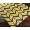 Surya Fallon FAL1090 Olive Navy Area Rug 3 ft. 6 in. X 5 ft. 6 in. Rectangle
