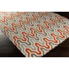 Surya Fallon FAL1103 Bright Orange Taupe Area Rug 2 ft. 6 in. X 8 ft. Runner