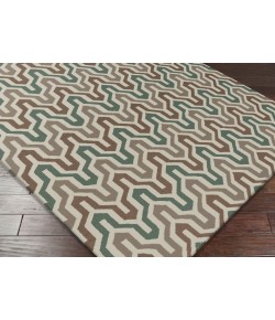 Surya Fallon FAL1105 Emerald Camel Area Rug 8 ft. Round