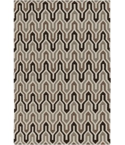 Surya Fallon FAL1106 Dark Brown Camel Area Rug 8 ft. Round