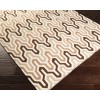 Surya Fallon FAL1106 Dark Brown Camel Area Rug 2 ft. 6 in. X 8 ft. Runner