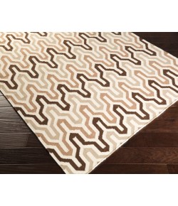 Surya Fallon FAL1106 Dark Brown Camel Area Rug 2 ft. 6 in. X 8 ft. Runner