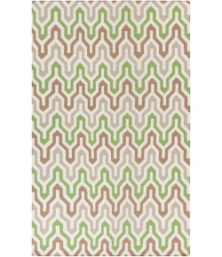 Surya Fallon FAL1107 Ivory Medium Brown Area Rug 5 ft. X 8 ft. Rectangle