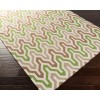 Surya Fallon FAL1107 Dark Green Ivory Area Rug 2 ft. 6 in. X 8 ft. Runner