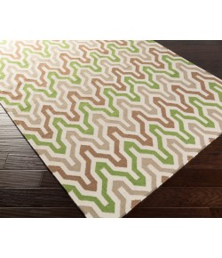 Surya Fallon FAL1107 Dark Green Ivory Area Rug 2 ft. 6 in. X 8 ft. Runner