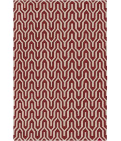 Surya Fallon FAL1111 Bright Red Ivory Area Rug 8 ft. Round