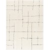 Livabliss Freud FEU2300 Ivory Black Area Rug 5 ft. 3 in. X 7 ft. Rectangle