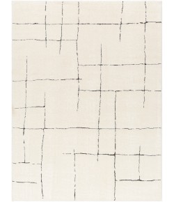 Livabliss Freud FEU2300 Ivory Black Area Rug 7 ft. 10 in. X 10 ft. Rectangle