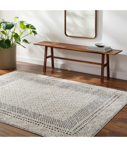 Livabliss Freud FEU2301 Ivory Black Area Rug 7 ft. 10 in. X 10 ft. Rectangle