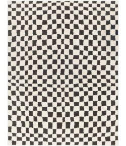 Livabliss Freud FEU2302 Black Ivory Area Rug 6 ft. 7 in. X 9 ft. Rectangle