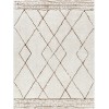 Livabliss Freud FEU2323 Ivory Brown Area Rug 9 ft. 2 in. X 12 ft. Rectangle