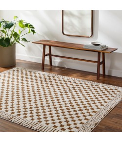 Livabliss Freud FEU2326 Ivory Brown Area Rug 9 ft. 2 in. X 12 ft. Rectangle