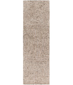 Surya Falcon FLC8000 Ivory Taupe Area Rug 8 ft. Square