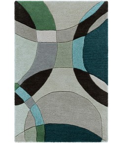 Livabliss Forum FM7157 Dark Green Ivory Area Rug 2 ft. X 3 ft. Rectangle