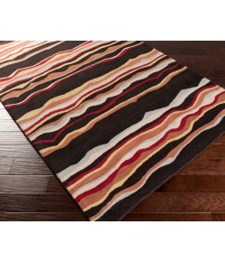 Surya Forum FM7191 Dark Brown Burnt Orange Area Rug 8 ft. X 10 ft. Specialty