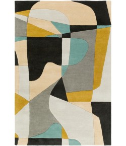 Livabliss Forum FM7194 Olive Teal Area Rug 9 ft. 9 in. Round